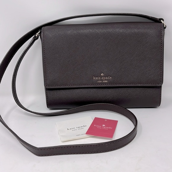 KATE SPADE New York Cove Street Dody Crossbody Dark Eggplant color bag - Picture 2 of 15